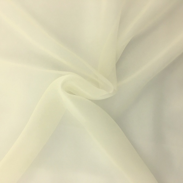 Chiffon Fabric Cream